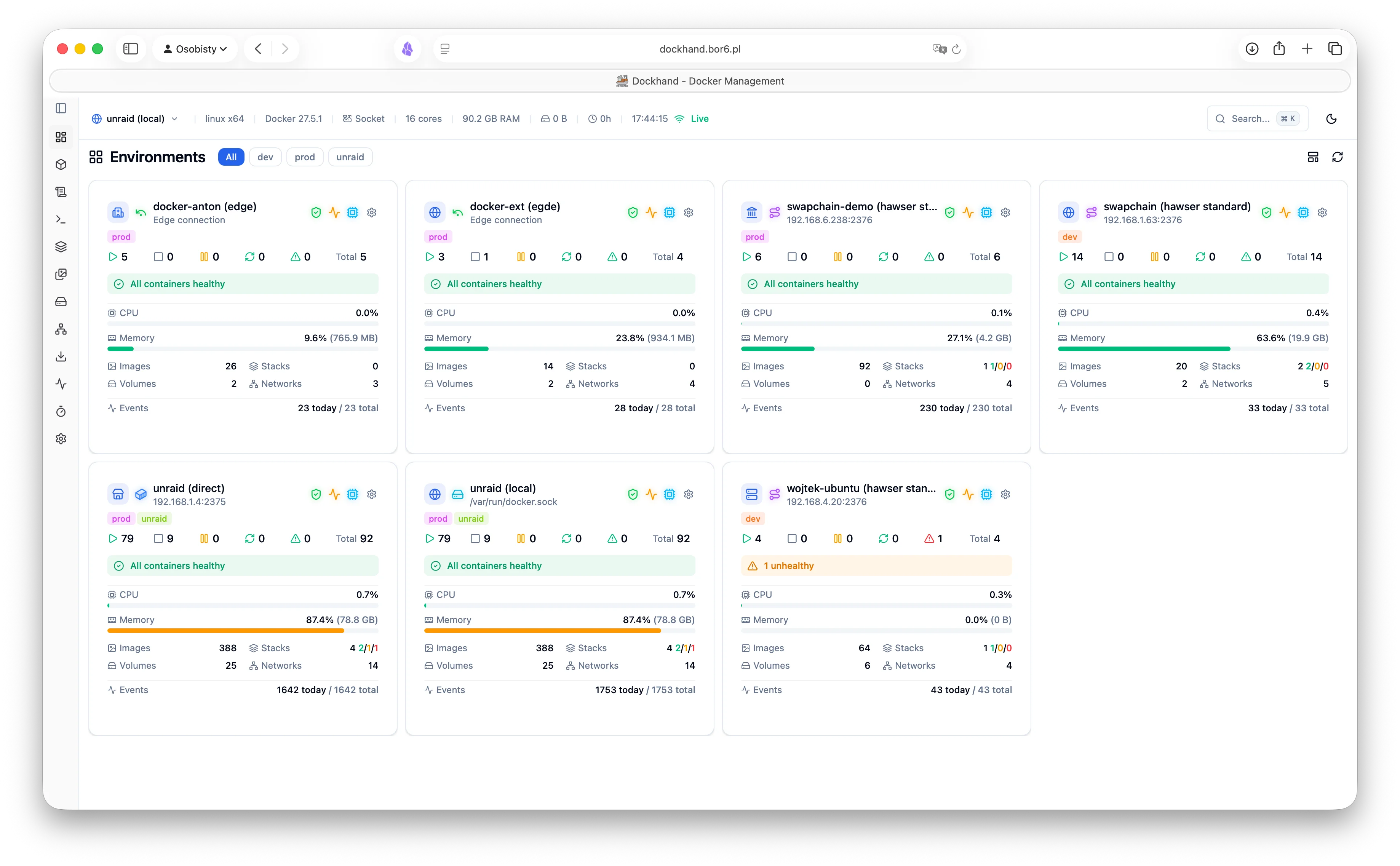 Dockhand - Modern Docker Management